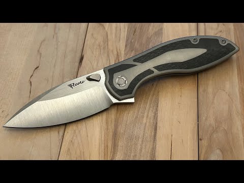 Unboxing - Reate Iron-X from Crane’s Cutlery, in Carbon Fiber 