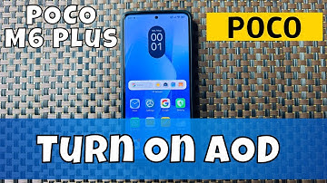 How to Turn On AOD on POCO M6 Plus | Enable Always On Display on POCO M6 Plus