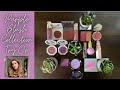 Purple Blush Collection! Putting them all on my cheeks!!!