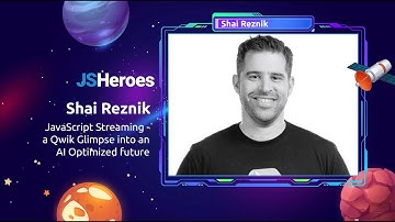 JavaScript Streaming - a Qwik Glimpse into an AI Optimized future - Shai Reznik | JSHeroes 2025