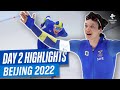 Nils Van Der Poel sets world record!| Day 2 highlights! ❄️  | #Beijing2022