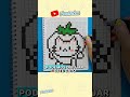 ¿Más dibujos así? Strawberry Cat 🍓🐱 - PIXELADOS