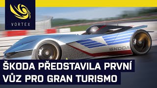 Škoda představila první vůz pro Gran Turismo. Elektrický koncept se inspiroval vozem Škoda 1100 OHC