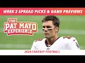 NFL Week 2 2020 Picks Straight up and Against The Spread - YouTube