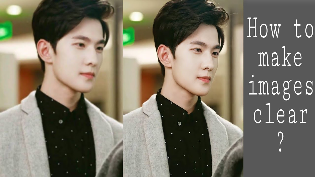 How to make images clear ? | multibae