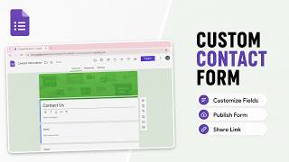 How to Create a Contact Form Using Google Forms (Never Miss Inquiries)