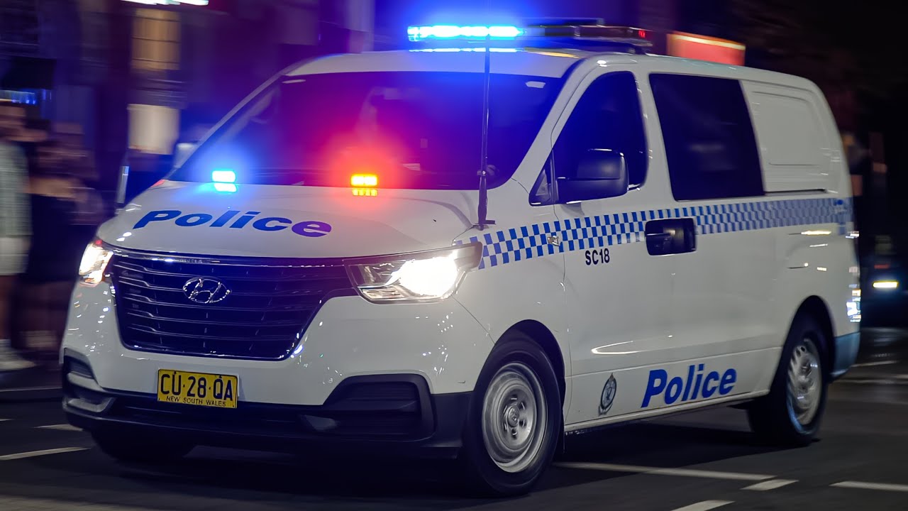 ⁴ᴷ [NSWPF] Sydney City 18 & Police Transport Command 15 CODE RED - YouTube