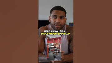 How I Did A 200 lb. Weighted Pullup