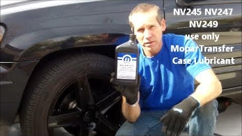How to change Transfer Case Fluid on a 99-04 Jeep Grand Cherokee