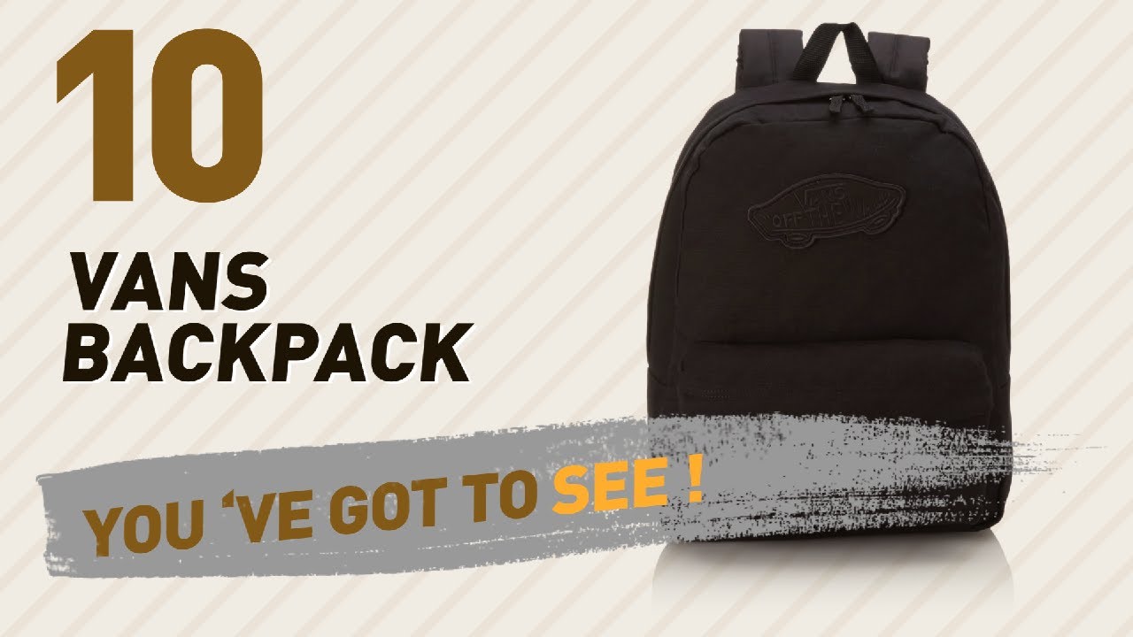Vans Backpack Great Collection, Just 