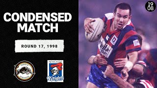 Penrith Panthers v Newcastle Knights | Round 17, 1998 | Condensed Match | NRL