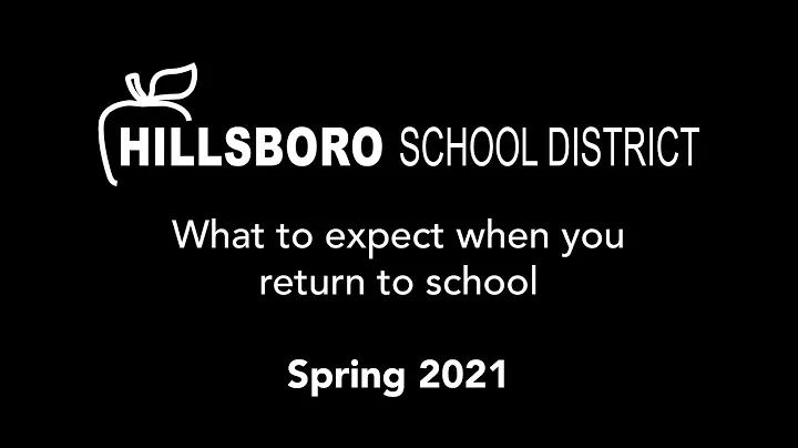 What to expect when you return to school, Spring 2021, Hillsboro School District