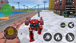 Dragon Robot Car Game Robot Transforming Games - Android Robot Gameplay screenshot 5