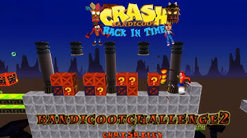 Crash Bandicoot - Back In Time Fangame: Aangepast niveau: Bandicoot Challenge 2 Door ChrisRiley