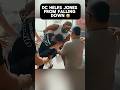 Daniel Cormier explains why he saved Jon Jones from a head injury after almost falling 😮 🤕