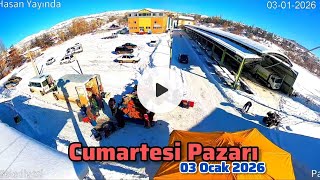 Alucra Cumartesi Pazarı 03 Ocak 2026