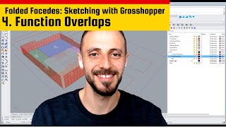 4- Folded Facades: Organizing Panel Curves by Function📏 #panelcurves #grasshoppertutorial