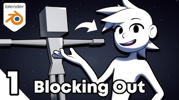 Character Modelling in Blender for Beginners - Setting up and Blocking out