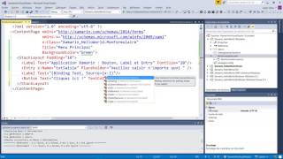 Xamarin et visual studio Label Entry Button Application
