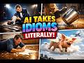 What If AI Took Idioms Literally? | 30 American Expressions in Real Life | AI Funny Video