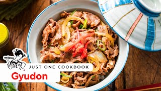 Your Guide to Make the Classic Gyudon (Beef Bowl)