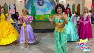 Show Infantil Princesas Disney (parte 02) con Estrellas Mágicas - Mágicamente Divertido!!!