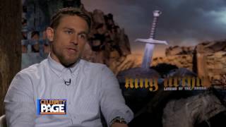 Charlie Hunnam and Djimon Hounsou on King Arthur