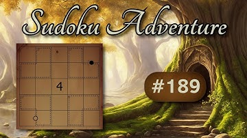 Sudoku Adventure #189  - "#4Corners" by rockratzero