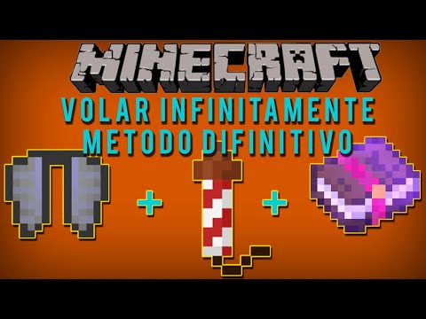 💥 - Como volar infinitamente en minecraft - con las elytras - Tutorial de minecraft - 💥