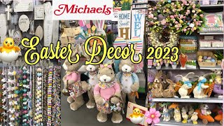 MICHAELS EASTER DECOR 2023 * EASTER DECORATIONS IDEAS /SHOP WITH ME AT MICHAELS