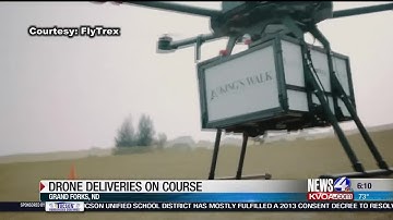 Golf course tees up drones on course