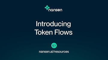 How to Nansen: Introducing Token Flows