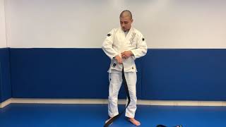 How to tie your BJJ Belt - Cool Knot