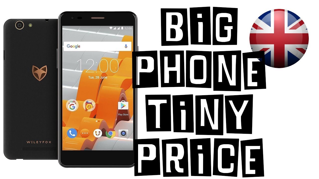 Wiley Fox Spark X Unboxing Bargain Basement Budget Smartphone