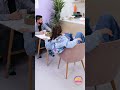 A cafe waitress plays a hilarious prank on customers! 🤣 The last couple&#39;s reaction is priceless!