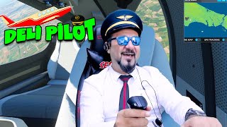 Deli̇ Pi̇lot İstanbula Kaçiyorum Ve Uçağa Takla Attirdim Microsoft Flight Simulator 2020