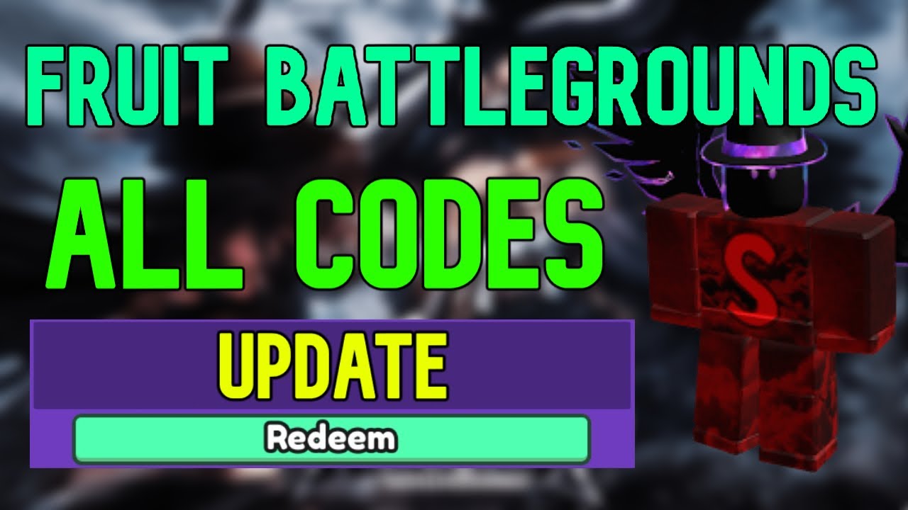 NEW* ALL WORKING CODES FOR FRUIT BATTLEGROUNDS APRIL 2023! ROBLOX FRUIT  BATTLEGROUNDS CODES 