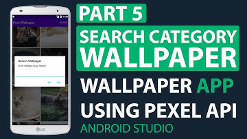 Search Category Wallpaper | How to Create Wallpaper App Using Pexel API in Android Studio Part 5