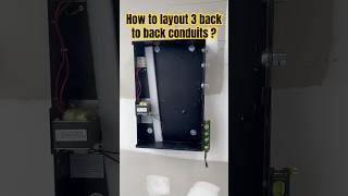 How to Layout 3 Parallel 3/4” EMT Back-to-Back 90s