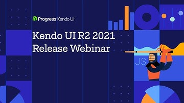 Kendo UI R2 2021 Release Webinar | Angular, KendoReact, Vuejs & jQuery