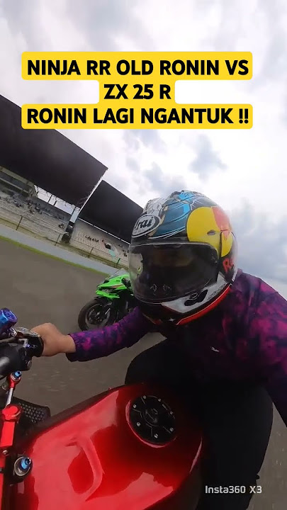 NINJA RR OLD VS NINJA ZX25R #ninja2tak #ninjazx25r #ninjasunmori #ninja150 #ninjarrold #ninjaronin