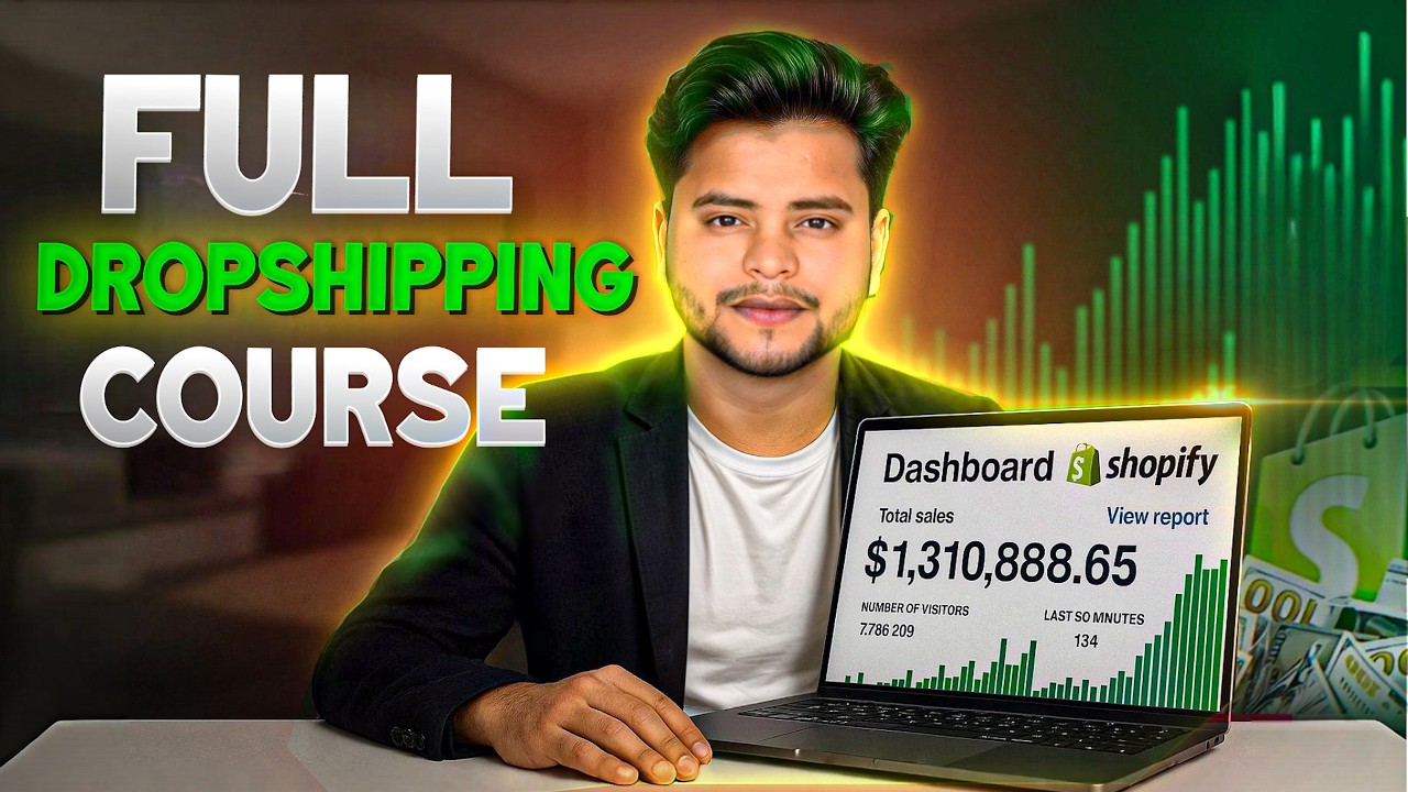Advanced Indian Dropshipping Course 2025 | Scale & Automate Your Shopify Store