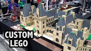 Massive LEGO Biltmore Mansion | Brickworld Chicago 2018