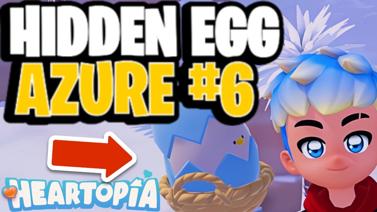Hidden Azure Cracked Egg Location + Patch Notes | Winter Event (Egg #6) – Heartopia