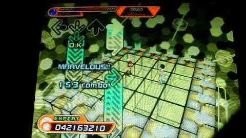 DDR Hottest Party Here I Go Again Expert FC AA with hand markers and gimmicks on