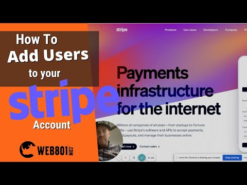 How to set up New Users in your Stripe Account #stripe