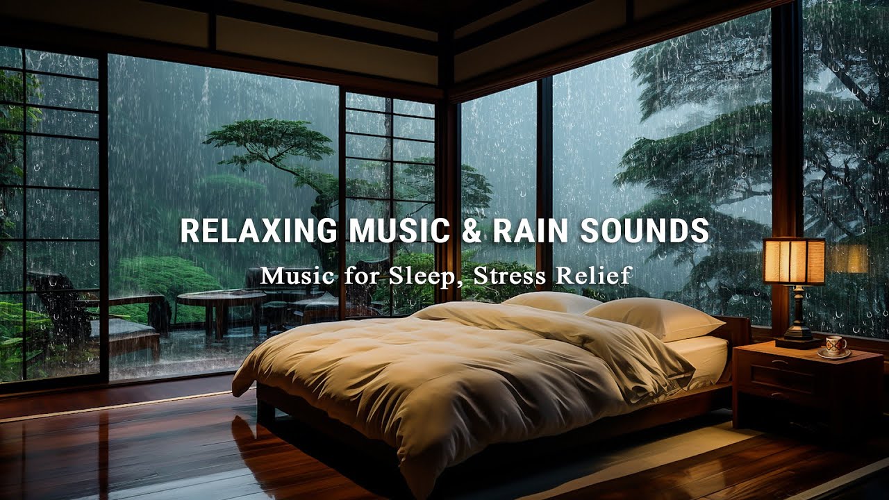 Gentle Piano and Rain Sounds for Stress Relief and Deep Sleep ...