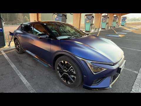 The new one is here - First DC charge - KIA EV6 AWD GT-Line