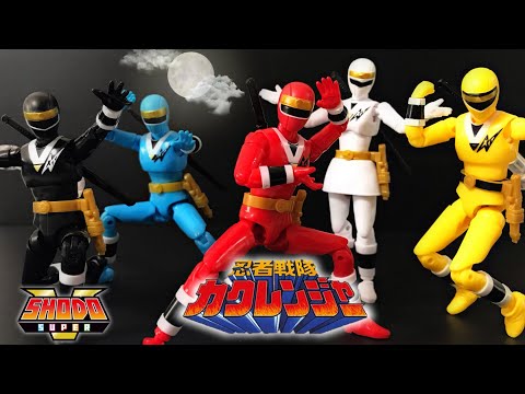 忍者戦隊カクレンジャー　フィギュア　SHODO Amazon.co.jp: SHODO SUPER 忍者戦隊カクレンジャー : おもちゃ