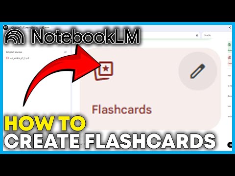 How to Create Flashcards using NotebookLM (Full Guide 2026)